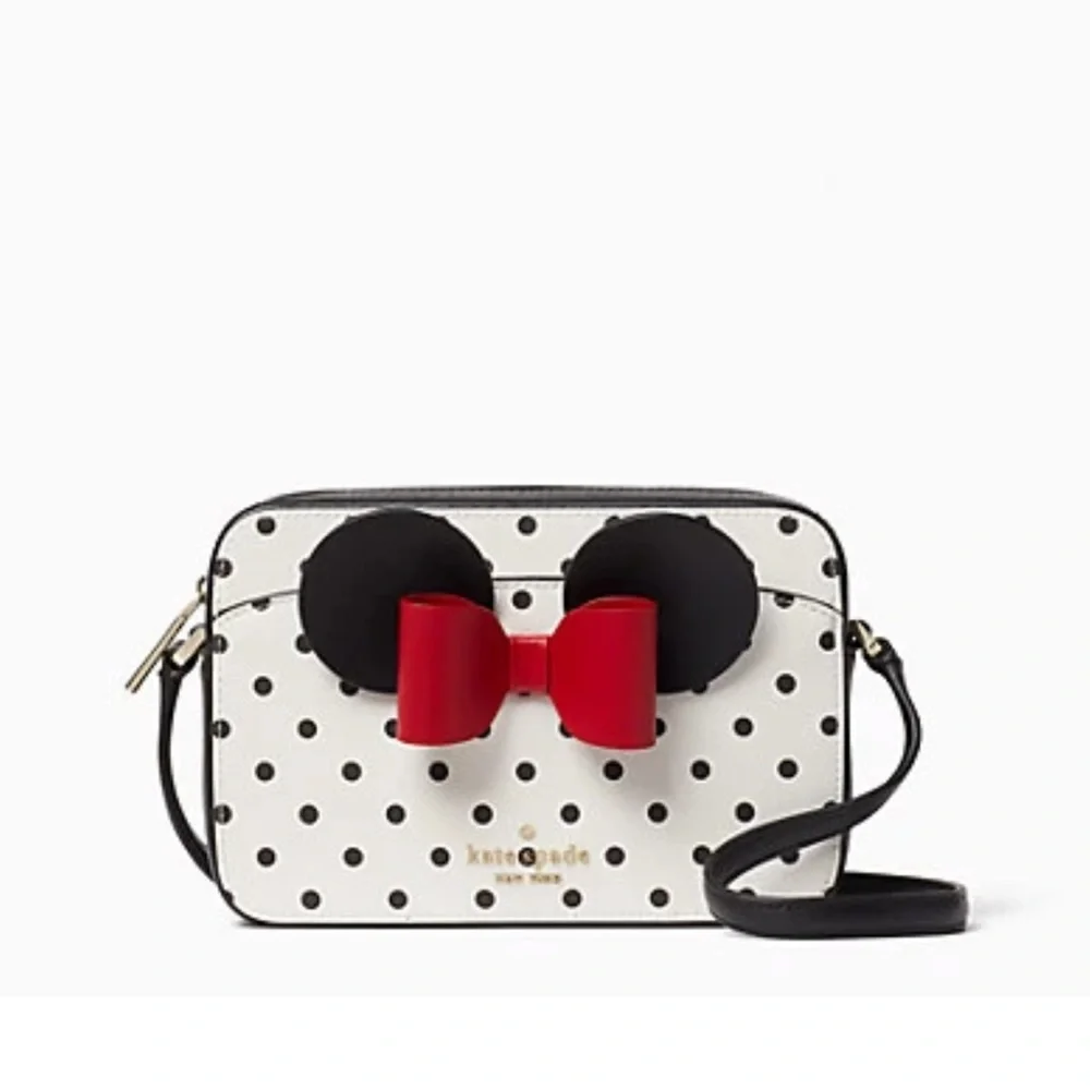 disney x kate spade new york other minnie mouse camera bag - Picture 3 of 16